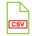 CSV file