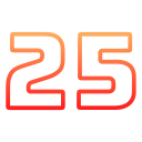 25