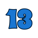 número 13