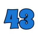 43