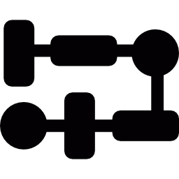 grafico di processo icona