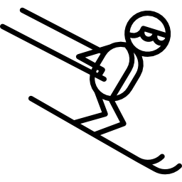 Skiing icon