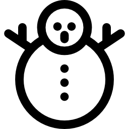 boneco de neve Ícone