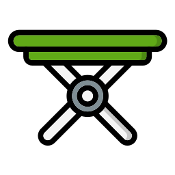 Folding table icon