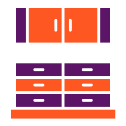 armoires de cuisine Icône
