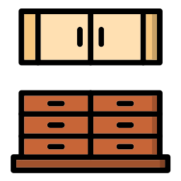 Kitchen cabinet icon