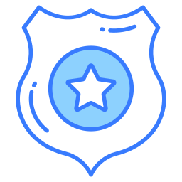 Shield badge icon