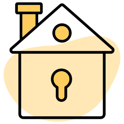 Secure housing icon