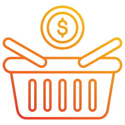 Shopping basket icon