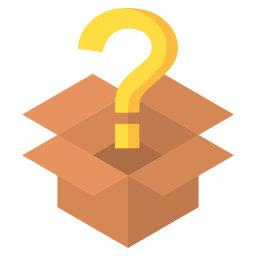 Mystery box icon