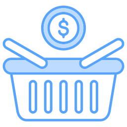 Shopping basket icon