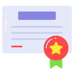 Certificate icon