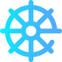 Steering wheel icon