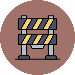 Road sign icon