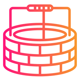 Колодец с водой иконка