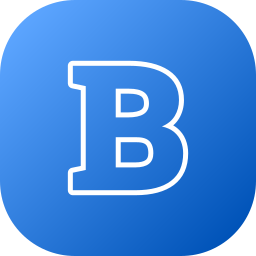 Letter B icon