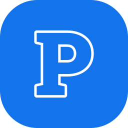 Letter P icon