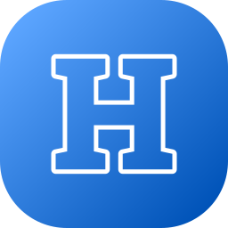 Letter h icon