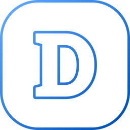 Letter D icon