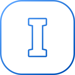 Letter i icon