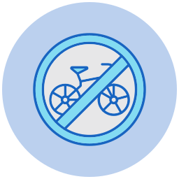 自転車はありません icon