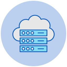serveur infonuagique Icône