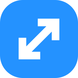 Double sided arrow icon