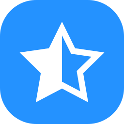 Half star icon