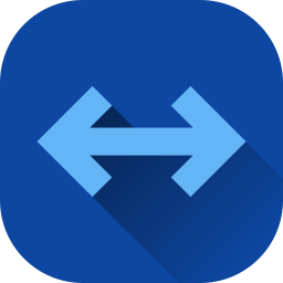 Left and right arrows icon