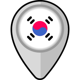 corea del sud icona