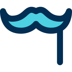 moustache Icône