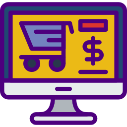 Online shop icon