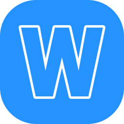 Letter w icon