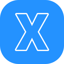 Letter x icon