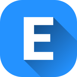 Letter e icon