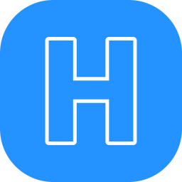 Letter h icon