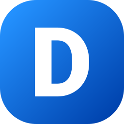 文字d icon