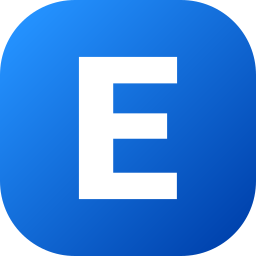 Letter e icon