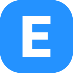 Letter e icon