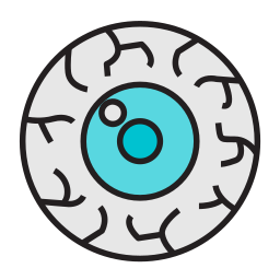 Eye ball icon