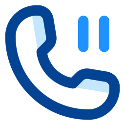 Pause call icon