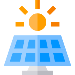 painel solar Ícone