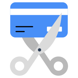 Cut card icon