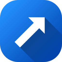 Up right arrow icon