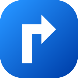 Turn right  icon