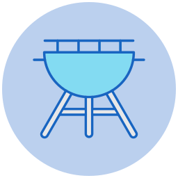 BBQ grill icon