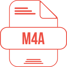 m4a-bestand icoon