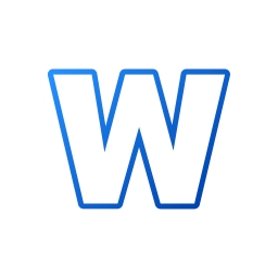 Letter w icon