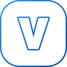 Letter V icon