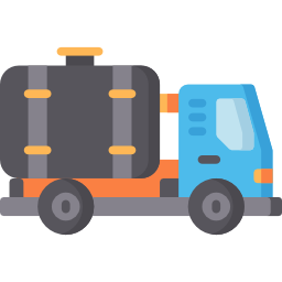 Tank truck icon